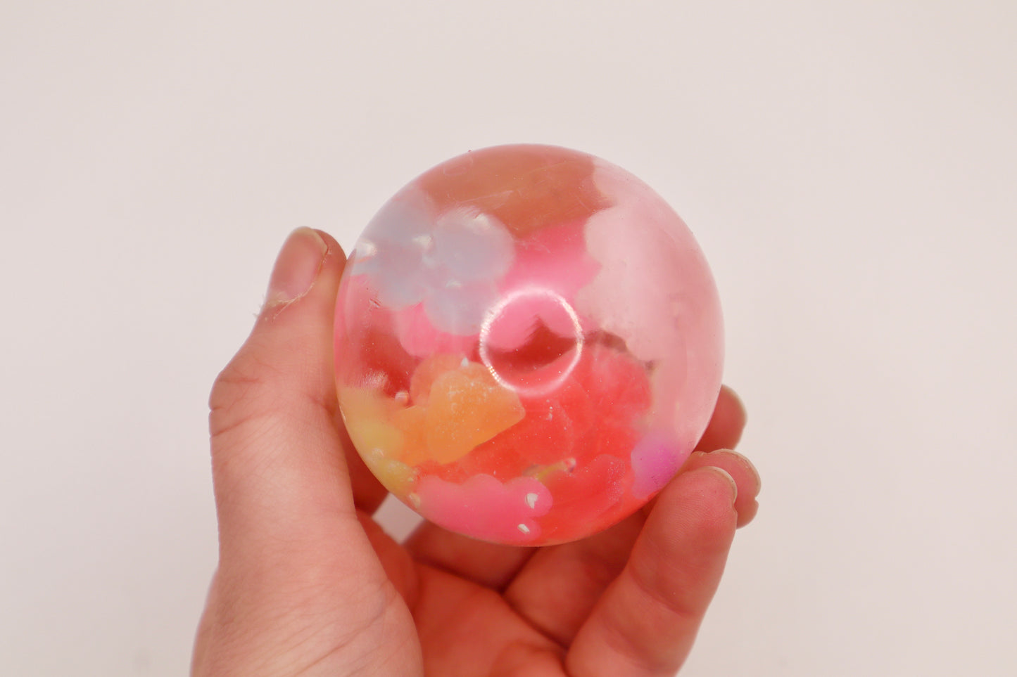 Limited Edition Soft Gummy Squeeze Ball Maltose Filled Stress Ball
