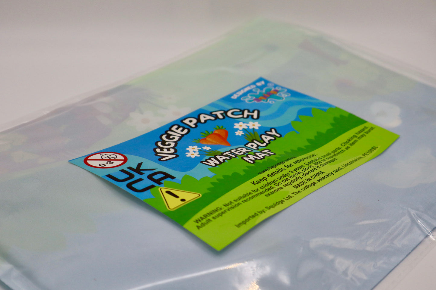 Veggie Patch A4 Sensory Water Activity Mat